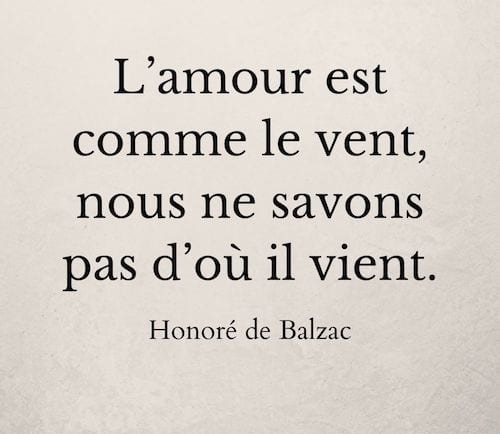 amour est comme le vent1 Fransızca Güzel Sözler: İçsel Huzuru ve İlhamı Yakalayın