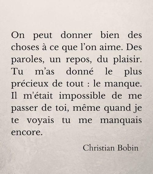 on peut donner bien des choses a ce que on aime1 Les 20 Plus Belles Citations Sur LAmour.