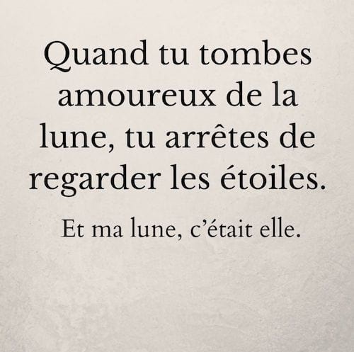 quand tombes amoureux la lune1 1 Les 20 Plus Belles Citations Sur LAmour.