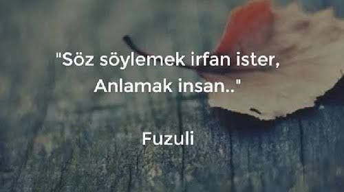 Fuzuli sozleri 4234 Fuzuli Sözleri