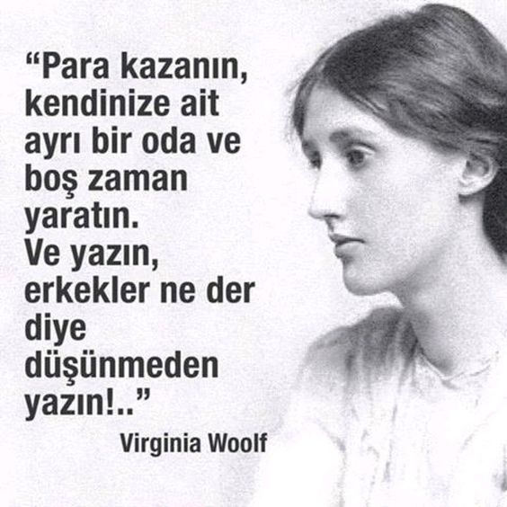 Virginia Woolf resimli sozleri Virginia Woolf Sözleri